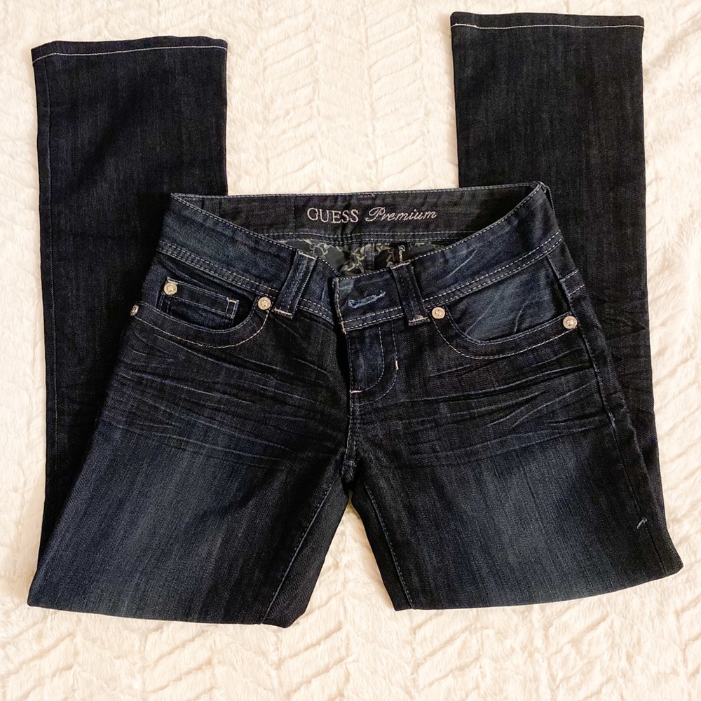 Guess Daredevil Bootcut Embellished Jeans